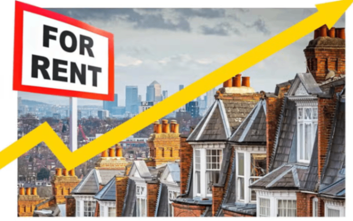 وصل سعر إيجار المنازل في لندن والمدن المحيطة بها إلى مستوى قياسي