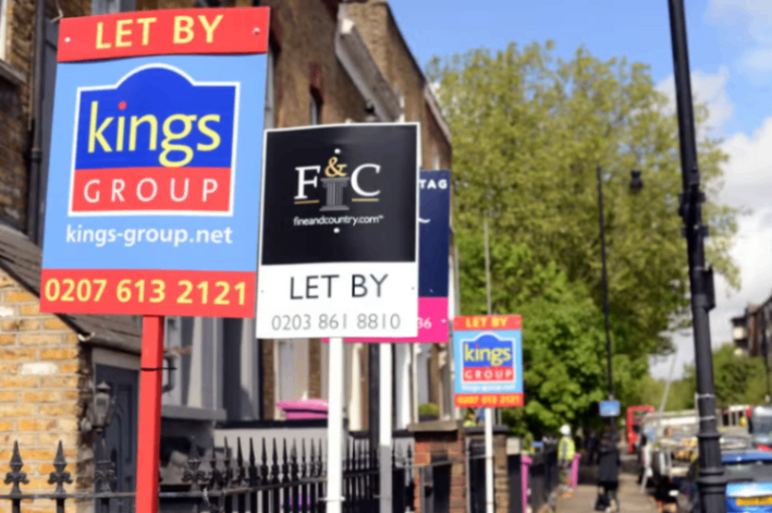 زيادة  الإيجارات في لندن مجددا.