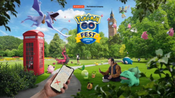 عشاق Pokémon في نهاية هذا الأسبوع على استعداد للاستمتاع  ب مهرجان Pokémon GO في لندن