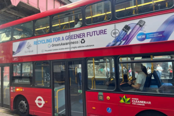 vapes على ما يبدو ظاهره غير ضار انتقاد من قبل حملات البيئية