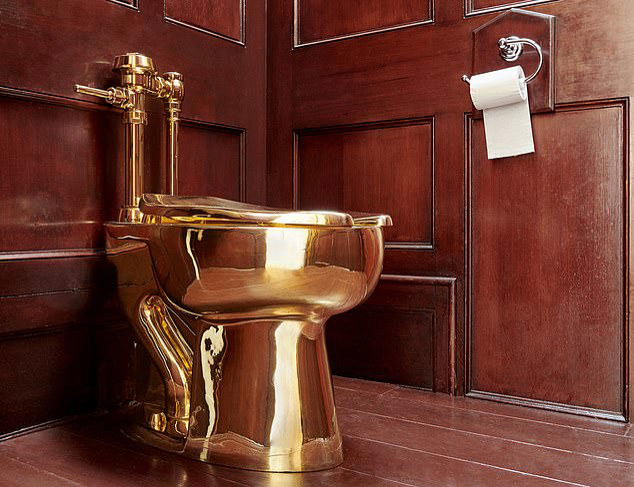پیشرفت در تحقیقات دزدی توالت طلای 5 میلیون پوندی در قصر بلنهایم