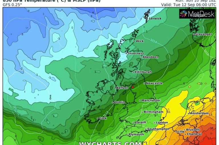 تنتهي موجة سبتمبر الحارة هذا الأسبوع بالصقيع