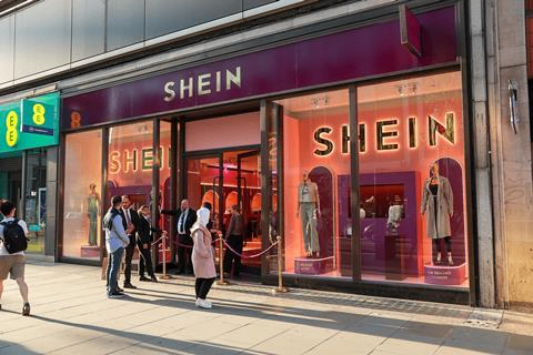 افتتاح فروشگاه موقت Shein در خیابان اکسفورد لندن