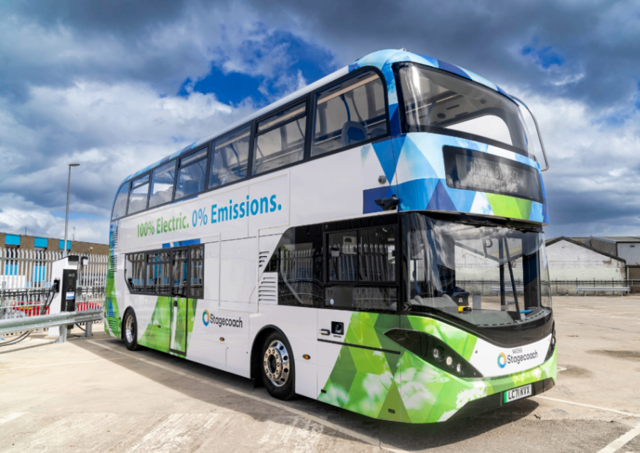 معرفی هزارمین اتوبوس بدون دی اکسید کربن لندن