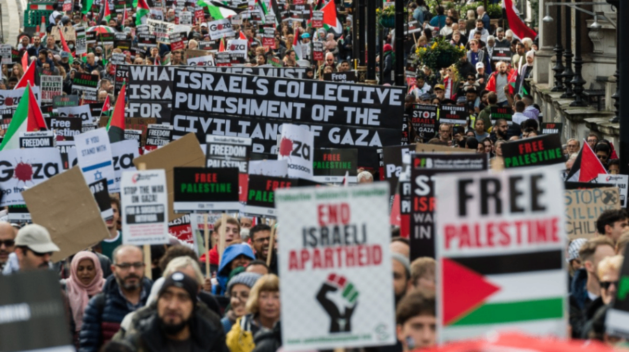 اخطار پلیس انگلیس: ایران در تظاهرات حمایت از فلسطین در بریتانیا دخالت می‌کند