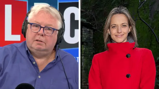 نیک فراری در بحث با وزیر مراقبت اجتماعی انگلستان 