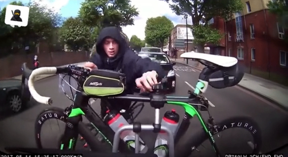 دزدی ناموفق دوچرخه