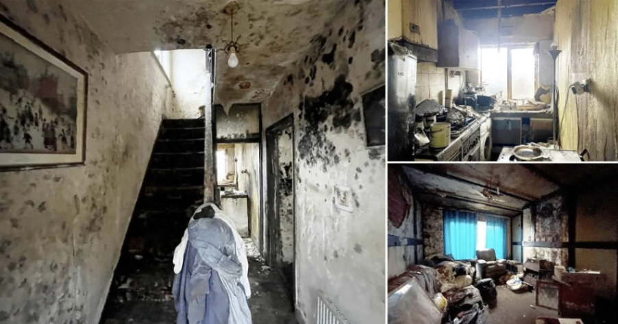 خانه پُر کپک در بیرمنگام با قیمت شگفت‌انگیز برای فروش