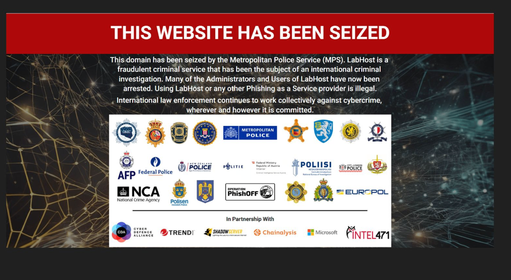 دستگیری دهها نفر و تماس با هزاران نفر پس از بسته شدن سایت کلاهبرداری